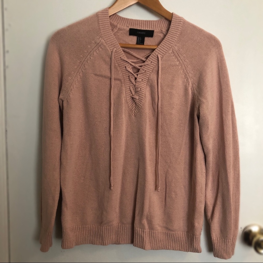 Dusty pink sweater